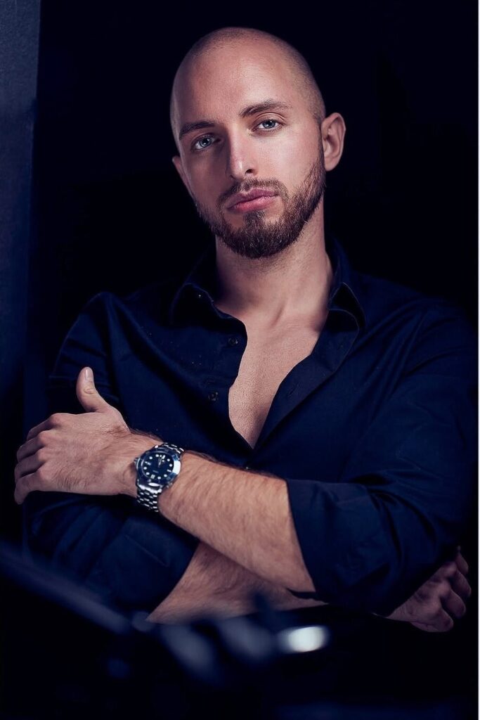 Confident men's portrait by ShotsByDeen