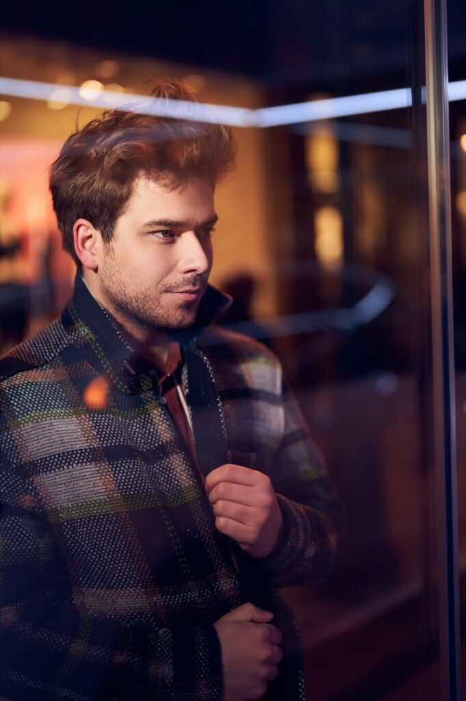 Night street portrait of a man by ShotsByDeen