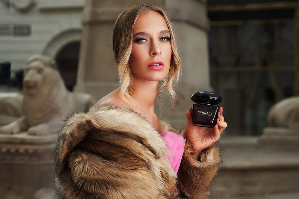 Outdoor beauty portrait in faux fur by ShotsByDeen